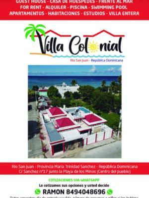 Villa Colonial Suite N 3 Familiar Río San Juan Extérieur photo